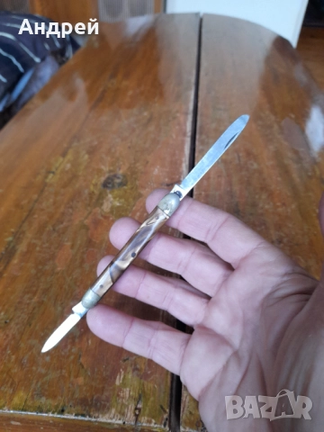 Стар джобен нож,ножче,ножка #156, снимка 3 - Други ценни предмети - 52180781