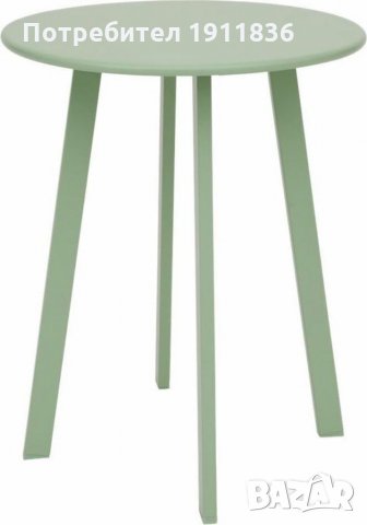 Метална помощна масичка