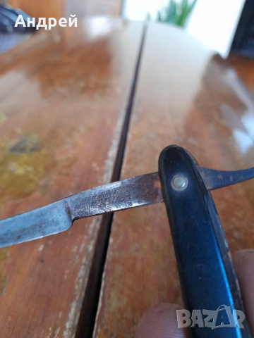 Стар бръснач Solingen #5, снимка 3 - Други ценни предмети - 44615685