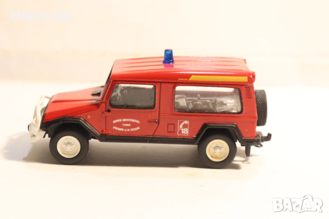 1/50 DEL PRADO КАМИОН ПОЖАРНА КОЛИЧКА МОДЕЛ