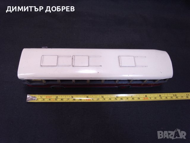 1/50 СТАР РЕТРО МЕТАЛЕН МАЩАБЕН МОДЕЛ АВТОБУС DAF LION TOYS HOLLAND, снимка 12 - Колекции - 41655413