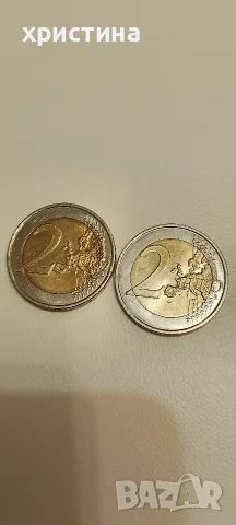 монета от 2 евро Франция, снимка 2 - Нумизматика и бонистика - 55743077