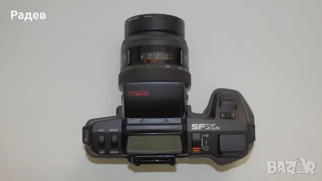 Автофокусен Pentax SFXN 35mm SLR film camera и обектив SMC Pentax-F 28-80mm  f3.5-4.5 macro, снимка 4 - Фотоапарати - 47308116