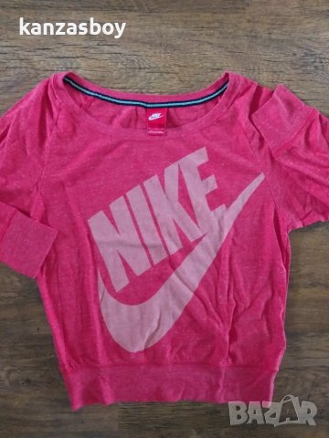 Nike Gym Vintage - дамска блуза размер S, снимка 2 - Блузи с дълъг ръкав и пуловери - 40340233