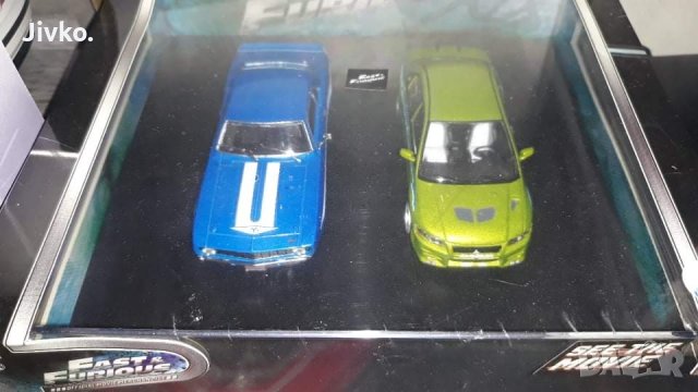 Nissan  skyline Gtr R34 Mazda Ford Fast and furious 1 .1.43  , снимка 2 - Колекции - 35840173