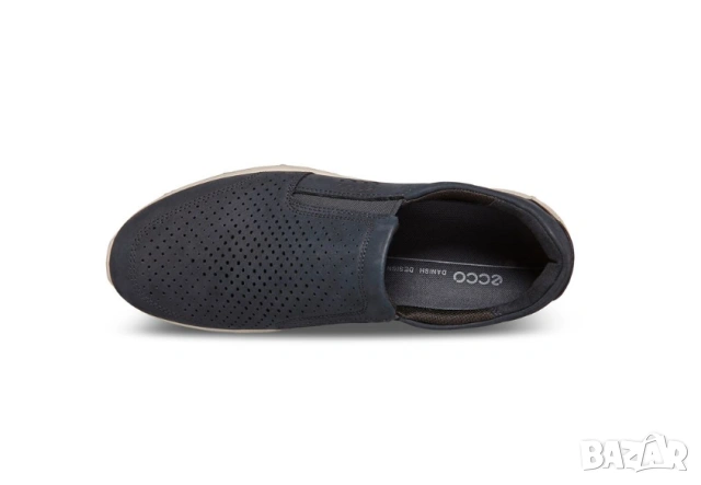 ECCO Irving номер 44 обувки без връзки от набук , снимка 5 - Спортно елегантни обувки - 53803662