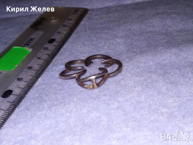 АРТИСТИЧЕН СРЕБЪРЕН ВИНТИДЖ СТИЛ ПЕНДАНТ СРЕБРО 925 МЕДАЛЬОН ВИСУЛКА 35033, снимка 7 - Колиета, медальони, синджири - 39471379