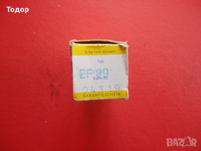 Радиолампа Simens Rohren EF89, снимка 7 - Друга електроника - 41661342