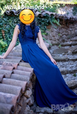 Chi Chi London стилна официална синя рокля размер С 