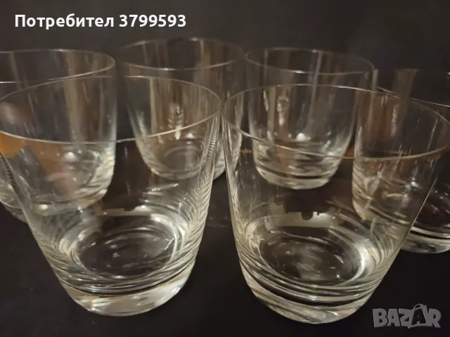 6 кристални чаши Rosenthal за водка/уиски