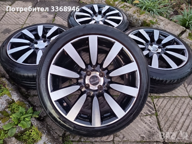Джанти 17" 4x100 с гуми Tomason 215/45/17