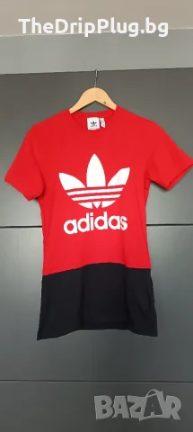 Adidas Originals дамска тениска размер XS(пасва на S) червена