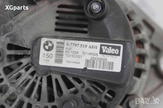 Алтернатор / генератор за BMW E87 1-series 118D 122к.с. (2004-2007) 7797519AI01, снимка 4 - Части - 50341823