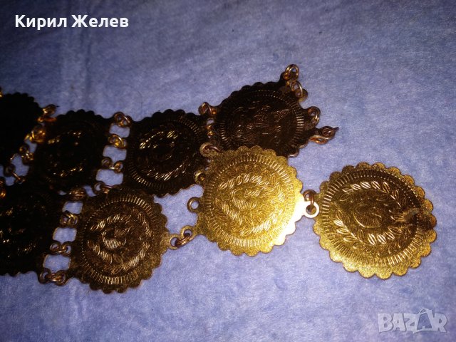 БУДИСТКА ТИБЕТСКА РЯДКА КОЛЕКЦИОНЕРСКА ПОЗЛАТЕНА ТРАДИЦИОННА ОГЪРЛИЦА от БЛАГОРОДНА СТОМАНА 8392, снимка 13 - Антикварни и старинни предмети - 40392449