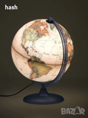 Голям Италиански Глобус Лампа Диаметър 30 см.