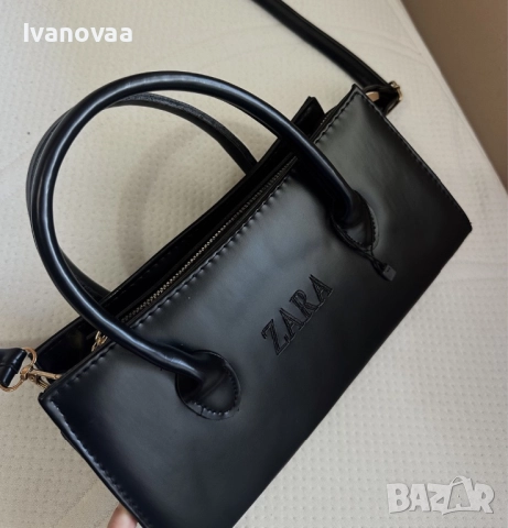 Кожена чанта Zara