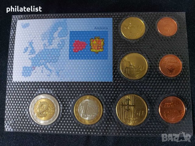 Пробен Евро сет - Андора 2006 от 8 монети, снимка 2 - Нумизматика и бонистика - 44265578