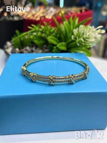 гривна от висококачествена стомана hermes Gucci cartier , снимка 2 - Гривни - 53287675