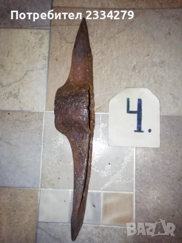 Антични сатър, нож, масат, рукан, копач. , снимка 14 - Антикварни и старинни предмети - 51762665
