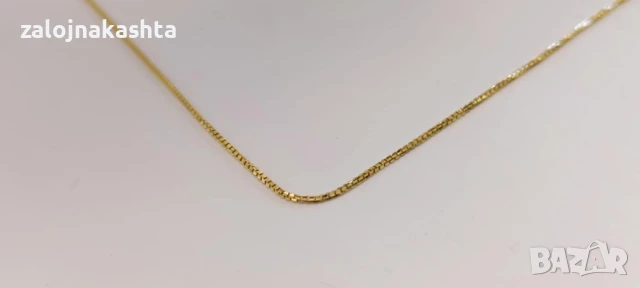 Нов -Златен синджир-1,98гр/14кр, снимка 3 - Колиета, медальони, синджири - 51338798