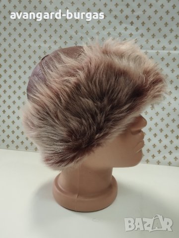 Дамска кожена шапка - 4 avangard-burgas , снимка 3 - Шапки - 44242200