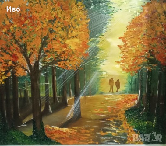 Ръчно рисувани картини с маслени бои върху памучно платно, снимка 3 - Картини - 32571292