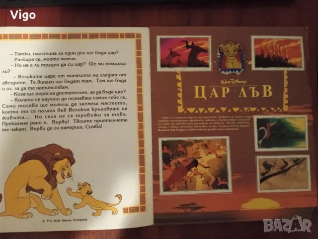Албум за стикери Цар Лъв на Панини, снимка 3 - Списания и комикси - 55744649