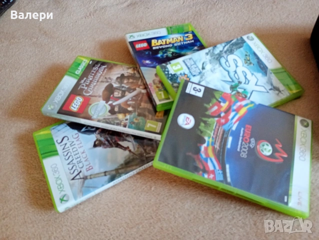 XBOX 360 E +джойстик и 5 игри, снимка 9 - Xbox конзоли - 53040001