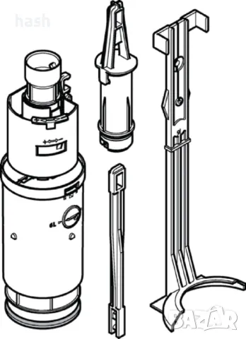 Механизъм Geberit 240.501.00.1