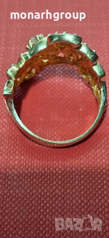 Златен пръстен, снимка 7 - Пръстени - 51751294