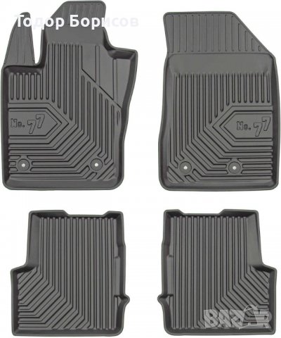 Стелки гумени /леген/ за Fiat 500X 2014-,Jeep Renegade 2014- /408494/