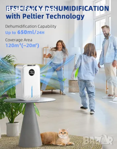 Влагоабсурбатор, изсушител BANRIN 2200 мл , снимка 2 - Влагоабсорбатори и влагоуловители - 48449053