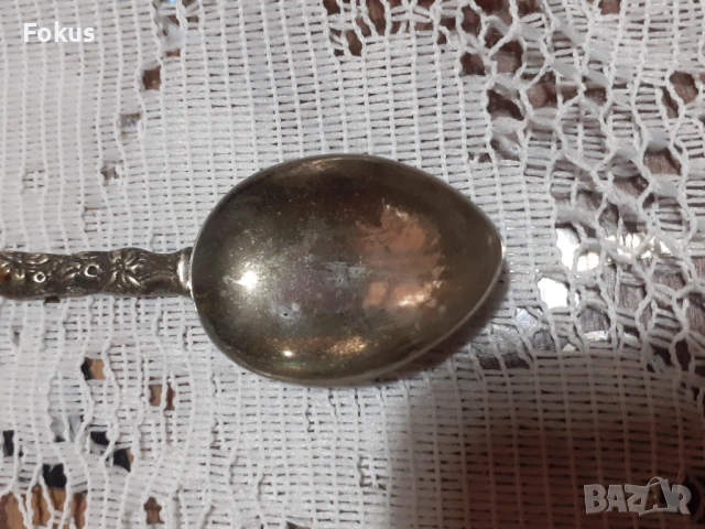 Стара антикварна малка колекционерска лъжичка Италия - N3, снимка 2 - Антикварни и старинни предмети - 53698243