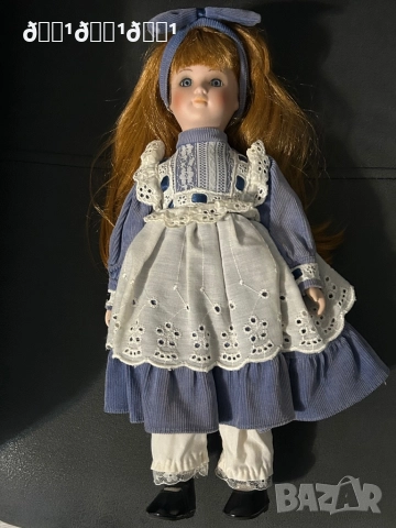 Старинна порцеланова кукла , снимка 4 - Колекции - 52851525