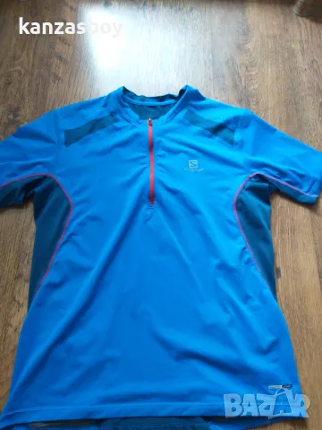 Salomon Fast Wing Tee - страхотно мъжко джърси L, снимка 6 - Тениски - 47307382