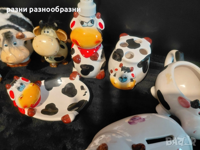 Колекция от фигурки на крави, снимка 11 - Колекции - 51989345