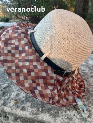 Дамска капела Каролина Нанси, снимка 3 - Шапки - 41948425