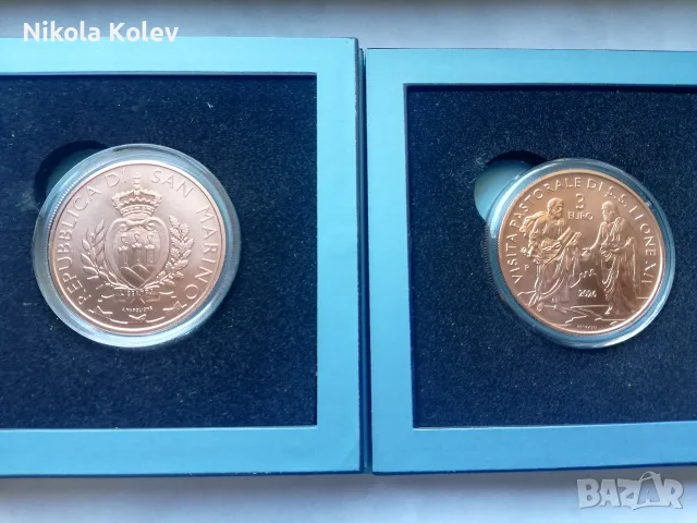 3 евро от Сан Марино - 2026г. , снимка 2 - Нумизматика и бонистика - 56069890