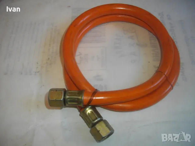 40см ОРИГИНАЛЕН НОВ МАРКУЧ ЗА ГАЗ ПРОПАН-БУТАН ЗА ГОРЕЛКА С ГАЙКИ ЗАХВАТ М14