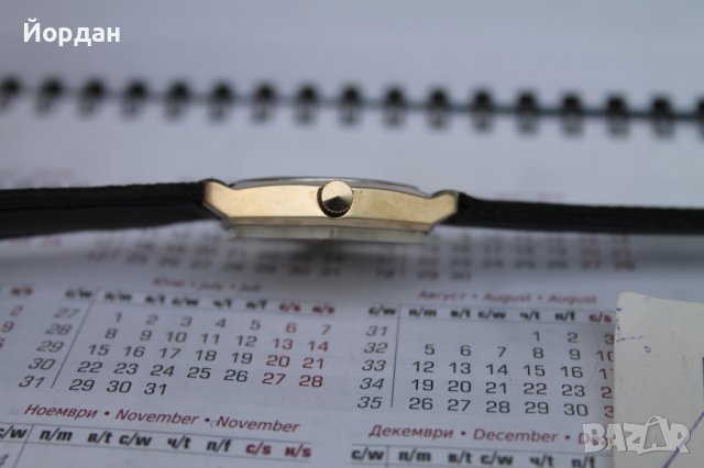 СССР часовник ''Слава'' позлатен, снимка 8 - Антикварни и старинни предмети - 41396979