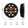Кръгъл LED халоген 60 W с 10 диода, снимка 4