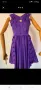 Дамска модерна рокля в лилаво , снимка 4