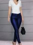 Дамски модни панталони от еко кожа, 3цвята - 023, снимка 11