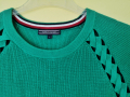 🧭 TOMMY HILFIGER / M* / дамска блуза лятна тениска туника / women's summer sweater t-shirt knitted , снимка 1 - Нощници - 44822903