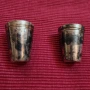 Винтидж посребрени чашки 2 броя. , снимка 1