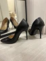 Обувки на ток, stiletto, черни , снимка 1