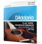 Струни за акустична китара-  D'Addario EFT16 Flat Tops Light (.012-.053) Acoustic Guitar Strings, снимка 2