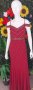 бална луксозна абитуриентска официална рокля бордо, снимка 8