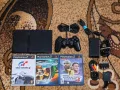 Playstation 2 slim model 70004 + игри, снимка 1