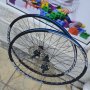 Чифт 28 цола капли за велосипед колело за диск център лоок Shimano deore , снимка 1 - Части за велосипеди - 41723362